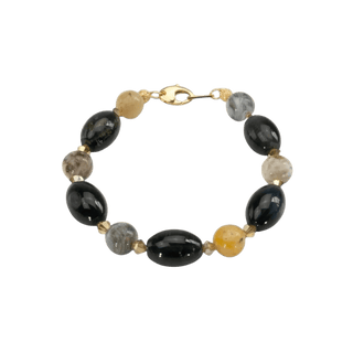Falkenauge Kette mit Armband Halskette Perlenmieze 