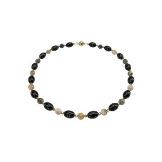 Falkenauge Kette mit Armband Halskette Perlenmieze 
