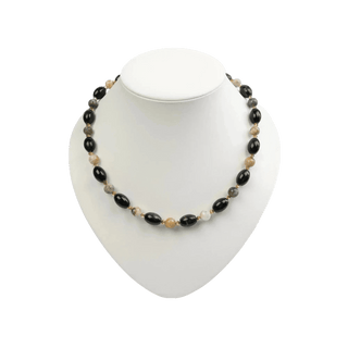Falkenauge Kette mit Armband Halskette Perlenmieze 